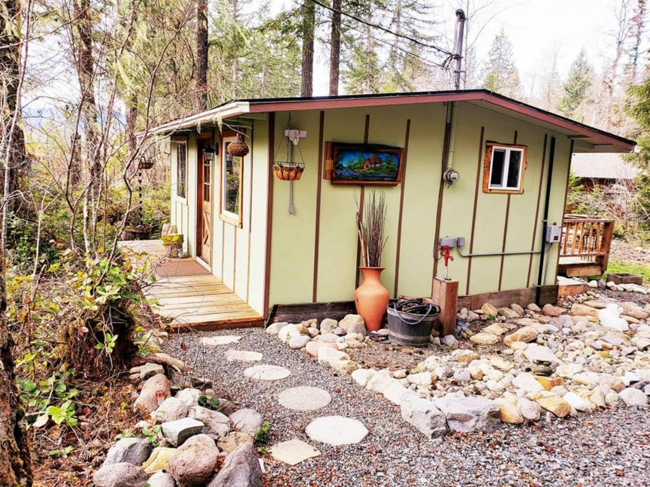 Mt Rainier Little Green Cabin On Big Creek! Ashford Exterior photo